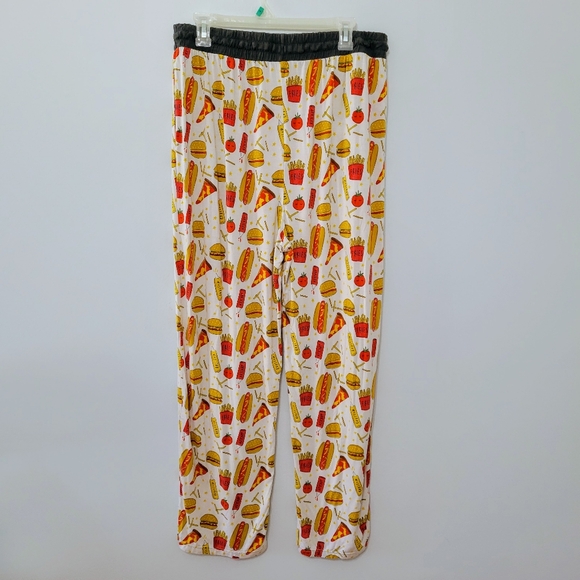 Little Sleepies Set : Pajama Top (XXL) and Pants (XL) Fast Foodies Novelty Print - Picture 5 of 11